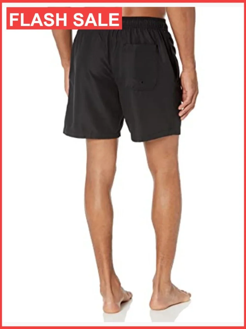 Men's Swim Trunks with Mesh Lining, Pockets, Drawstring, 7